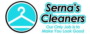 Logo, Serna's Cleaners - Dry Cleaners 
